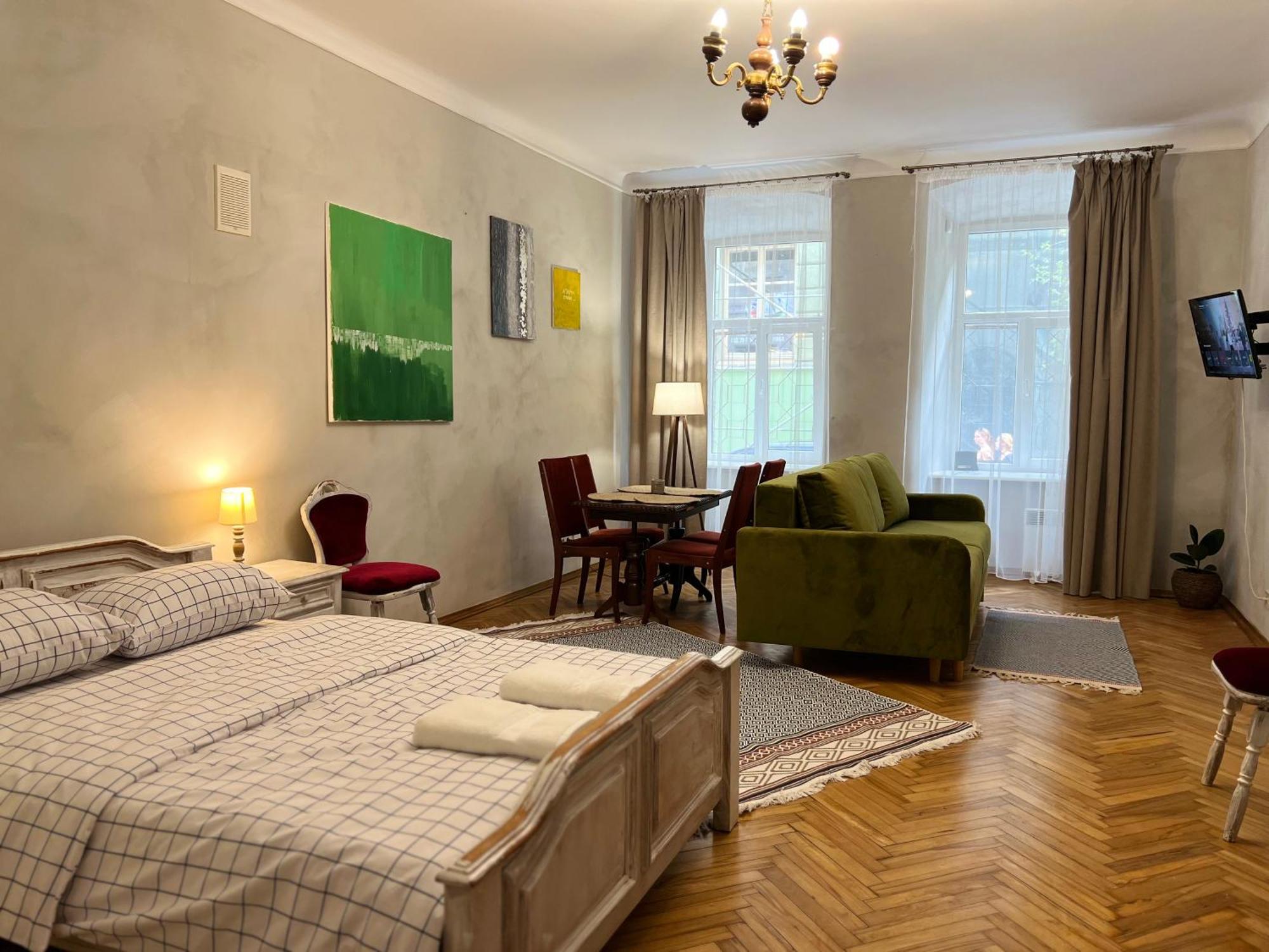 Loft-Style Apt On Virmenska Str Lemberg Exterior foto